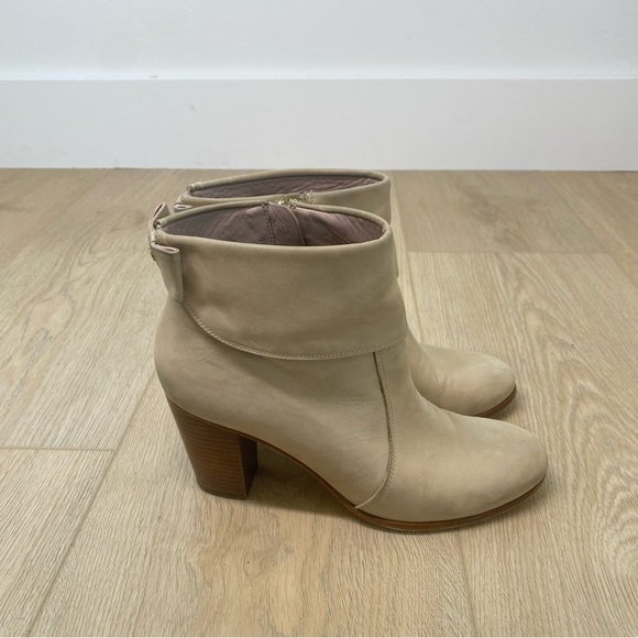 kate spade Shoes - Kate Spade Tan Suede Ankle Booties